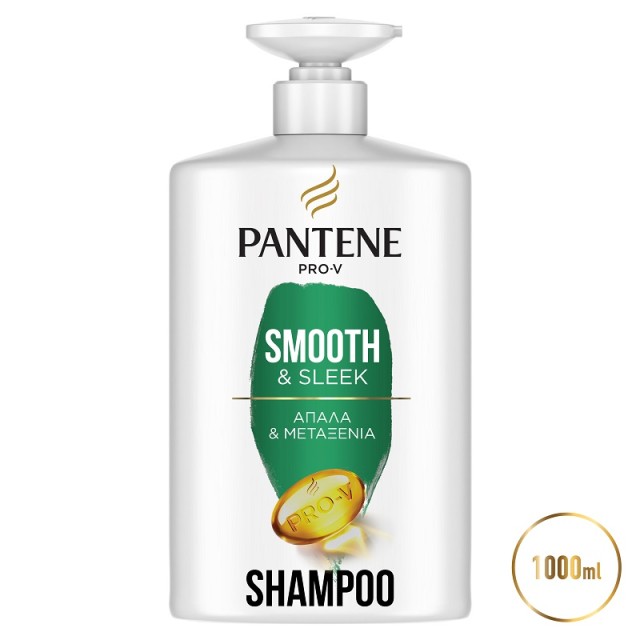 Pantene Pro-V Smooth & Silky Σαμπουάν για Απαλά & Μεταξένια Μαλλιά 1000ml