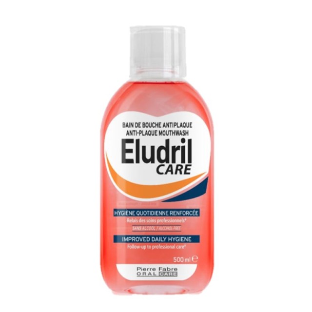 Elgydium Eludril Care Στοματικό Διάλυμα Χωρίς Αλκοόλ 500ml