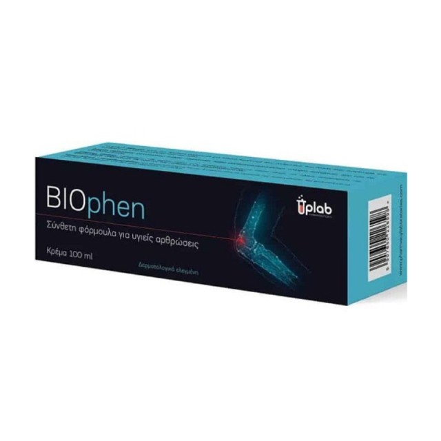 Uplab Pharmaceuticals BIOphen Cream Ειδική Φόρμουλα για την Υγεία των Οστών και των Αρθρώσεων 100ml