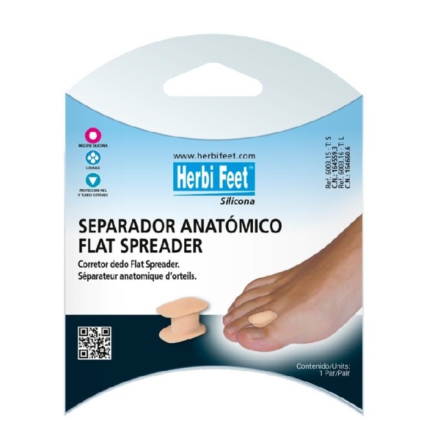 Herbi Feet Διαχωριστικά HF 6017 από Σιλικόνη για τους Κάλους Small 2τμχ