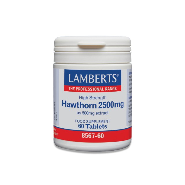 LAMBERTS HAWTHORN 2500MG 60TABS