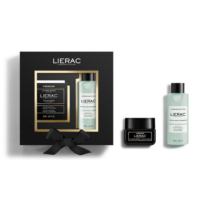 Lierac Xmas Promo Pack Premium The Eye Cream 20ml & The Eye Make-Up Remover 100ml