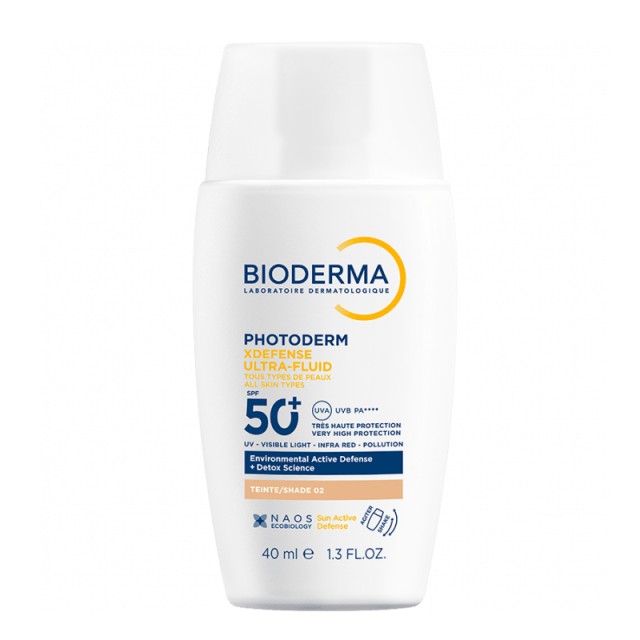 Bioderma Photoderm XDefence Ultra-Fluid SPF50+ Shade 02 40ml