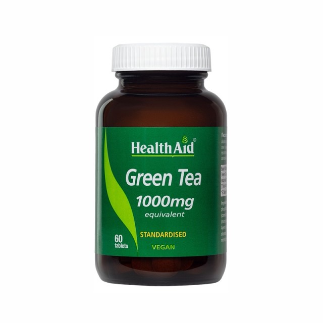 Health Aid Green Tea 1000mg 60 ταμπλέτες