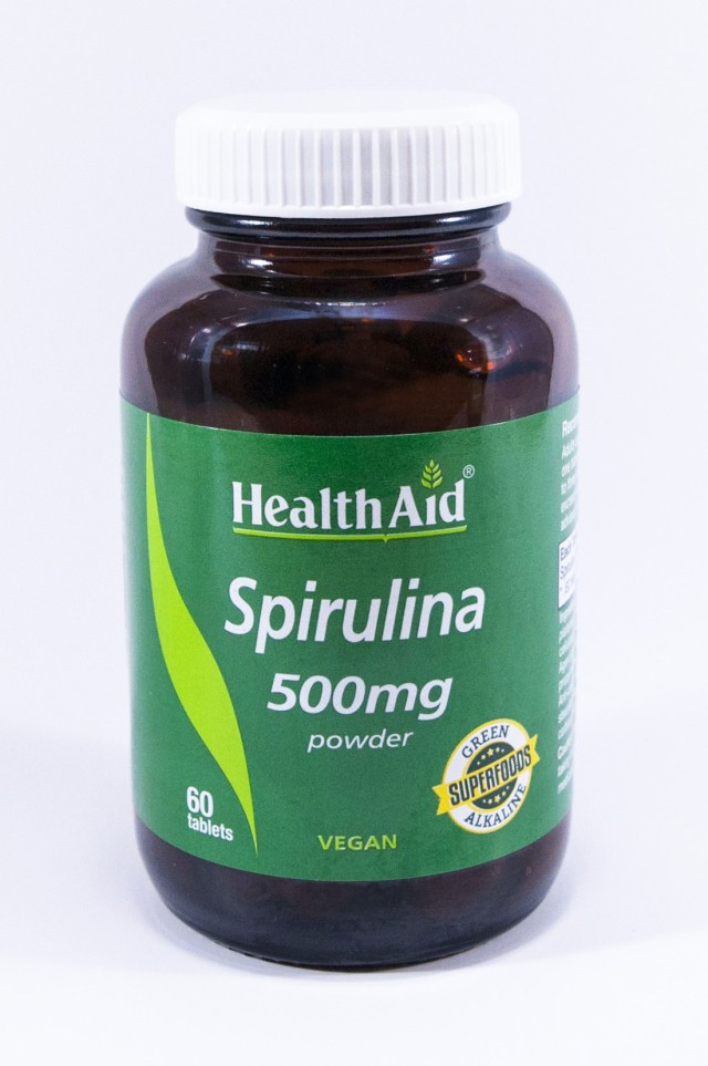 HEALTH AID Spirulina 500mg tablets 60s