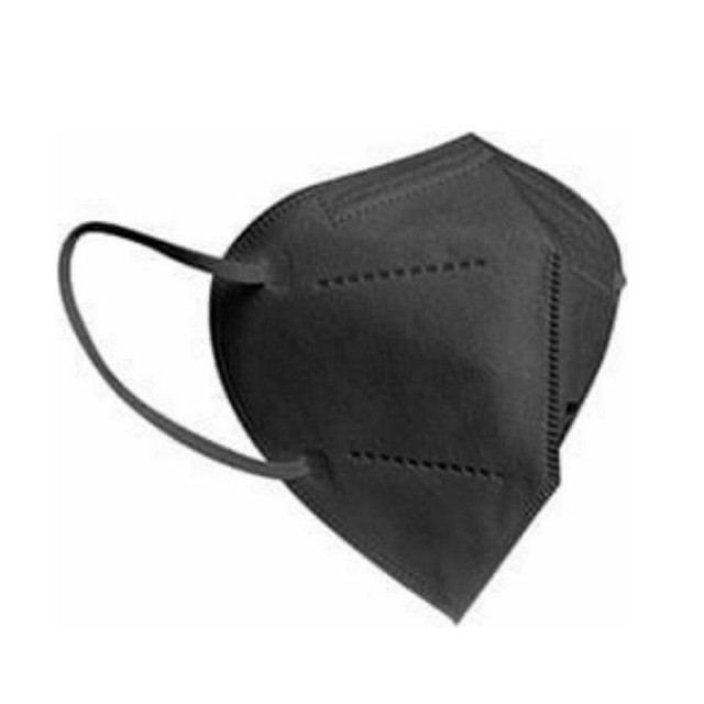 Rhein Mask FFP2 NR Μάσκα Προστασίας Black 10 τεμ