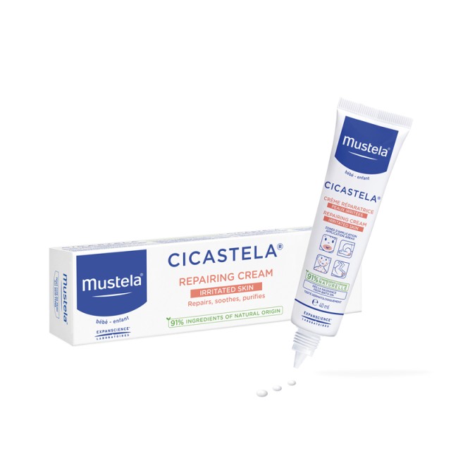 Mustela Cicastela Repairing Cream Κρέμα Ανάπλασης, 40ml