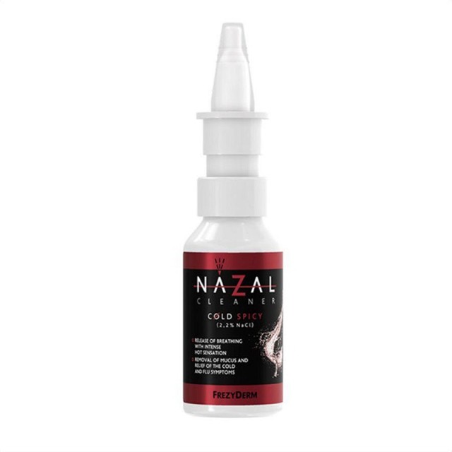 Frezyderm Nazal Cleaner Cold Spicy κατά της Έντονης Συμφόρησης & Καταρροής 30ml