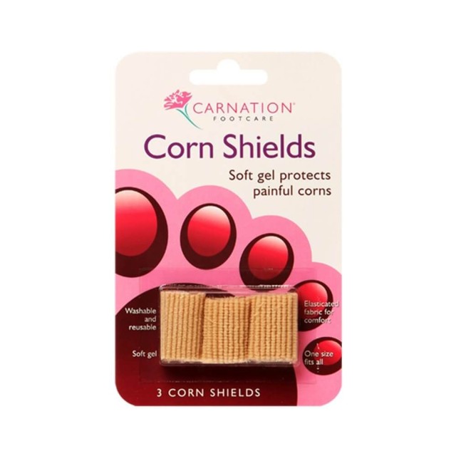 Vican Carnation Corn Shields Επιθέματα Δακτύλων για Κάλους 3 τεμ.