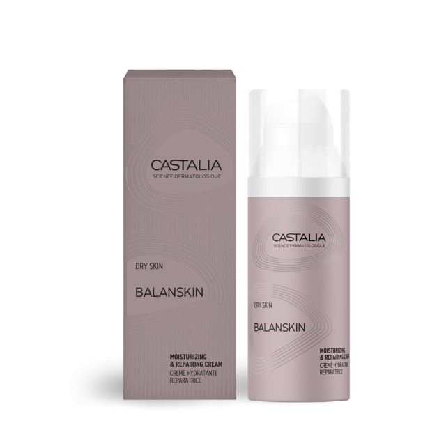 Castalia Balanskin Moisturizing & Repairing Cream Ενυδατική Κρέμα για Ξηρή και Ερεθισμένη Επιδερμίδα 50ml