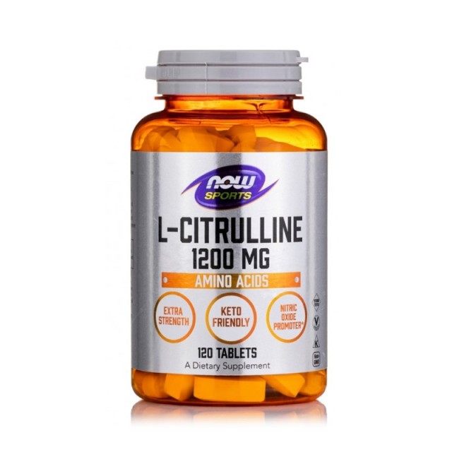 Now Sports L-Citruline 1200mg Extra Strength 120 ταμπλέτες