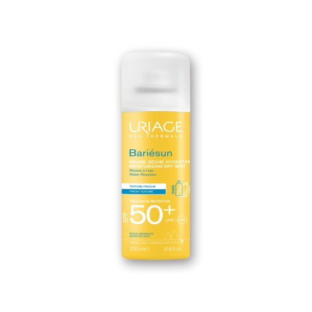 Uriage Bariesun Dry Mist SPF50 Αντηλιακό Σπρέι Προσώπου Σώματος 200ml