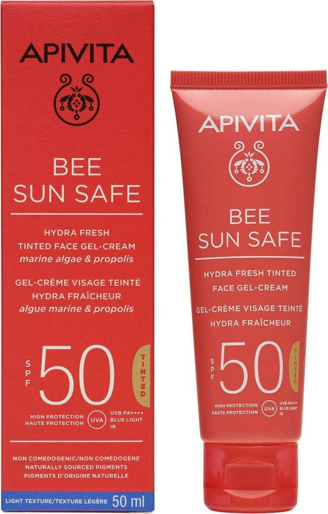 Apivita Bee Sun Safe Hydra Fresh Tinted Face Cream SPF50 50ml