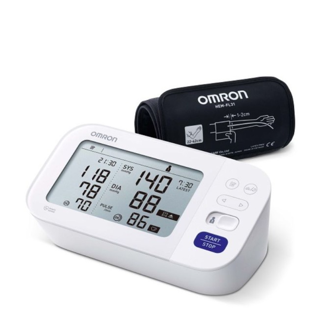 Omron M6 Comfort Πιεσόμετρο Μπράτσου με Ανίχνευση Κολπικής Μαρμαρυγής HEM-7360-E  1τεμ.