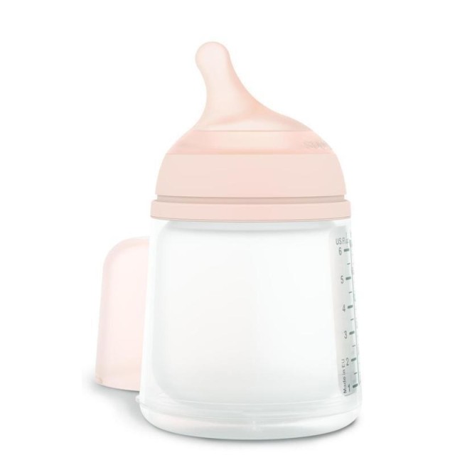 Suavinex Zero Zero anti-colic bottle Μπιμπερό Αντί-Κολικό θηλή Σιλικόνης 180ml