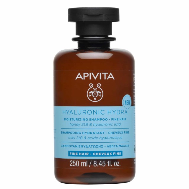 Apivita Hyaluronic Hydra Σαμπουάν Ενυδάτωσης για Λεπτά Μαλλιά 250ml