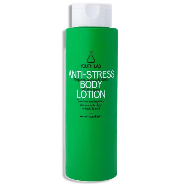 Youth Lab. Anti-Stress Bergamot, Jasmine & Vanilla Ενυδατική Lotion Σώματος 400ml