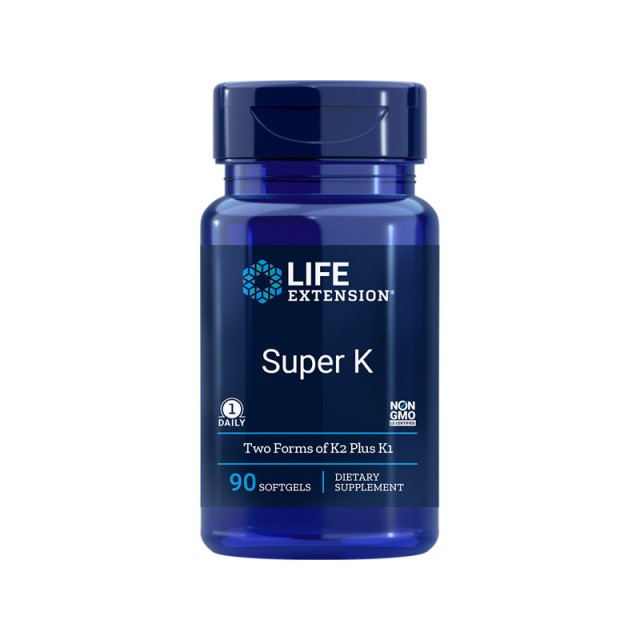 Life Extension Super K (VIT.K2+VIT.K1) 90softgels