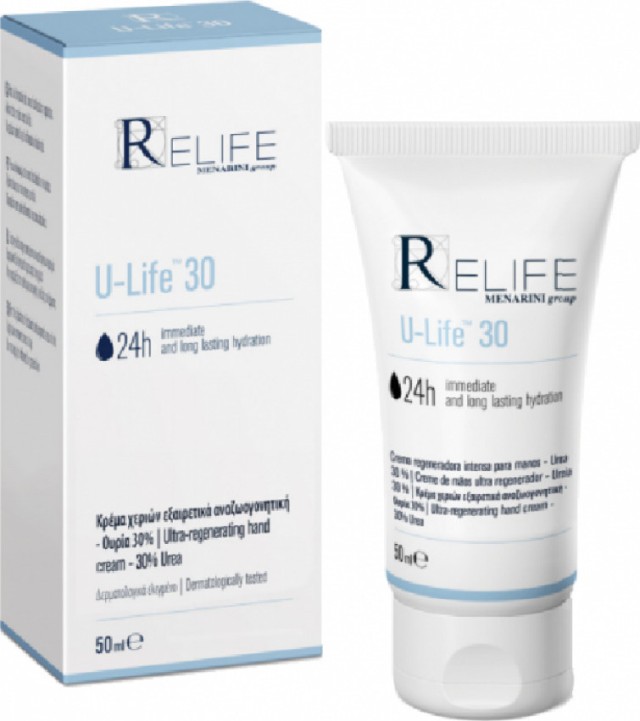 Menarini Relife U-Life 30 Κρέμα Χεριών 50ml