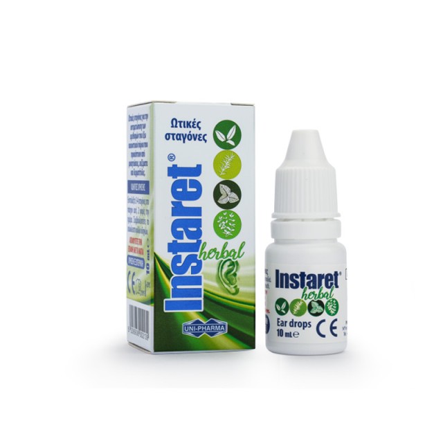 Uni-Pharma Instaret Herbal Ear Drops 10ml