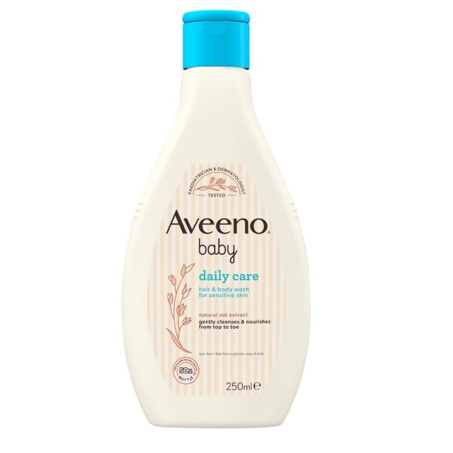 Aveeno Baby Daily Care Υγρό Καθαρισμού Σώματος & Μαλλιών 250ml