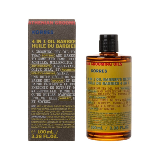 Korres Athenian Grooming Ξηρό Λάδι Περιποίησης 4 σε 1 100ml