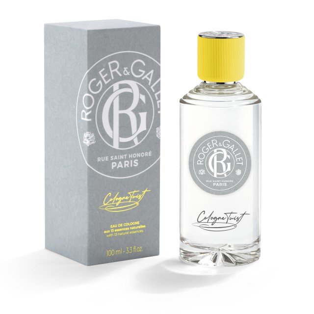 Roger&Gallet Cologne Twist Eau De Cologne Ανδρικό Άρωμα με Νότες Εσπεριδοειδών & Ξύλου 100ml