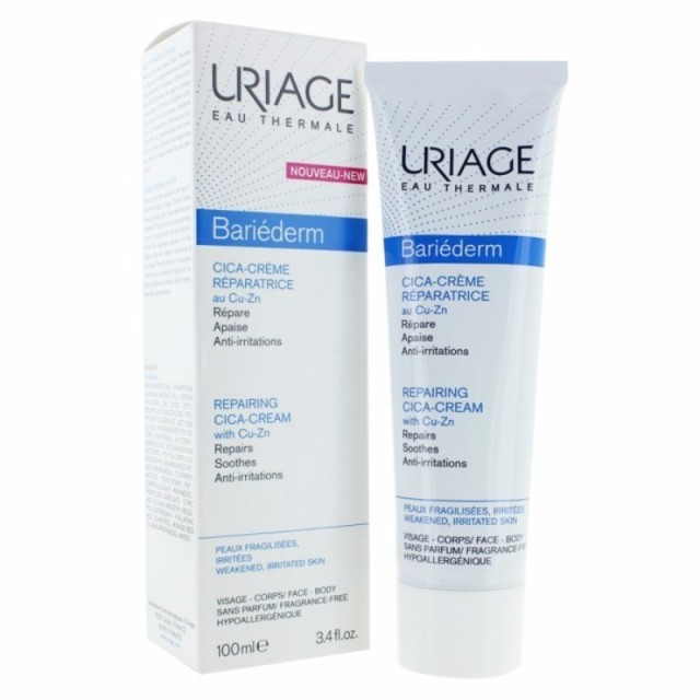 Uriage Bariederm Cica Creme Reparatrice Cu Zn 100ml